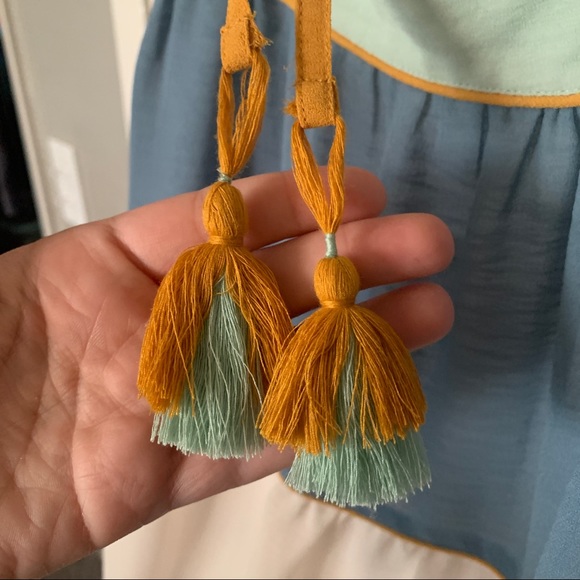 NWT LOFT Colorblock Strappy Babydoll Cami - Picture 6 of 9